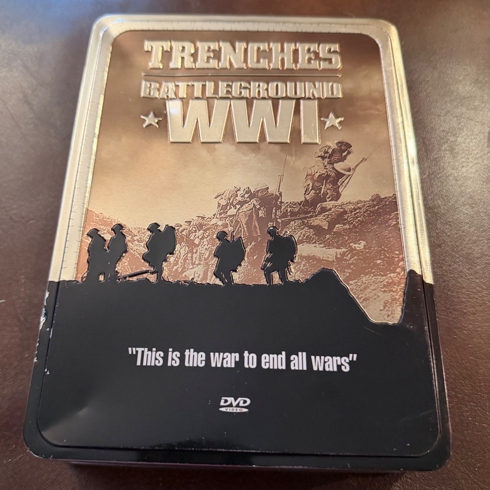 Trenches Battleground WWI 5 DVD Set Collector Tin Madacy Entertainment History